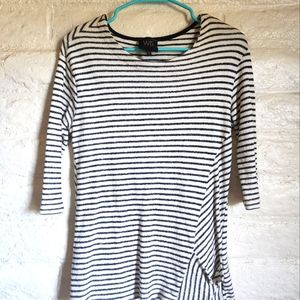Pocketed Striped Shirt